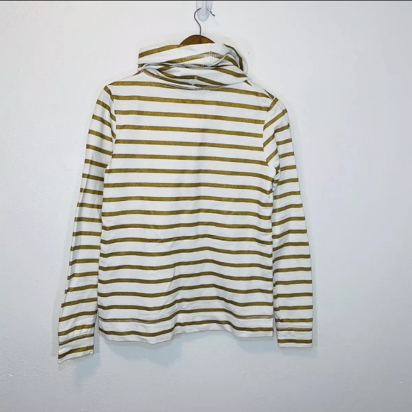 J. Crew Funnel Neck Striped Pullover - Picture 9 of 9